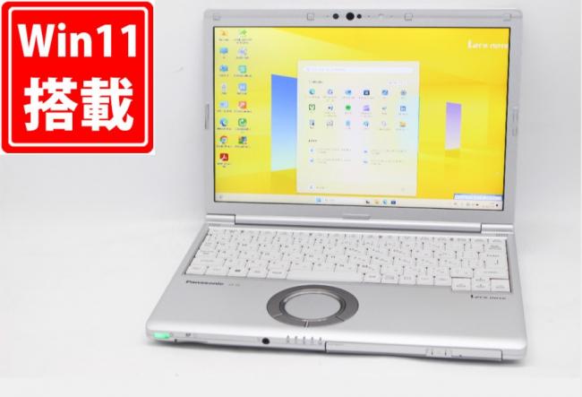 充放電回数80回  NVMe 新品256GB-SSD 良品 フルHD対応WUXGA 12型 Panasonic SV1RDAKS Windows11 第11世代 i5-1145G7 16GB カメラ 無線Wi-Fi6 Office付 中古パソコン 管:1051m