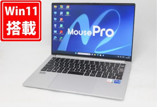良品 フルHD対応WUXGA 14型 Mouse マウスコンピューター DAIV 21104P-TGLASW11 Windows11 第11世代 i7-1165G7 16GB NVMe 512GB-SSD カメラ 無線Wi-Fi6 Office付き 中古パソコン 管:1045m