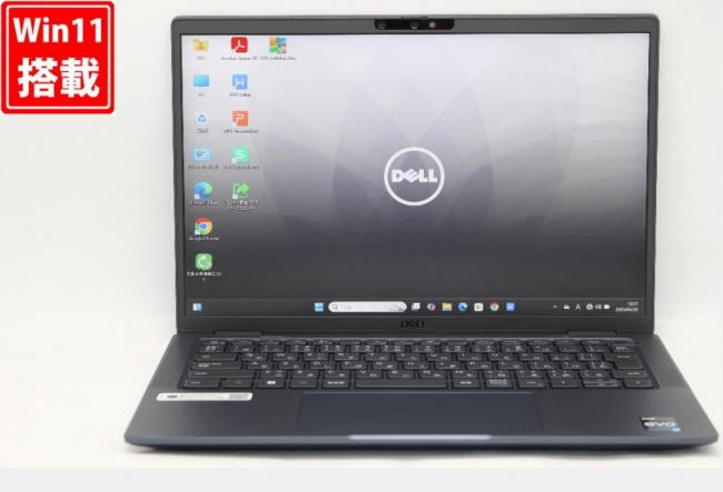 充放電回数24回  良品 フルHD対応WUXGA 13.3型 DELL Latitude 7340 Windows11 10コア 第13世代 i7-1365u 16GB NVMe 512GB-SSD カメラ 無線Wi-Fi6 Office付 中古パソコン 管:1050r