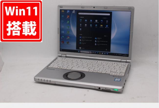 中古 フルHD 12.1型 Panasonic CF-SZ6Z Windows11 七世代 i7-7600U 16GB 512GB-SSD カメラ LTE 無線 Office付 中古パソコン  管:1150m