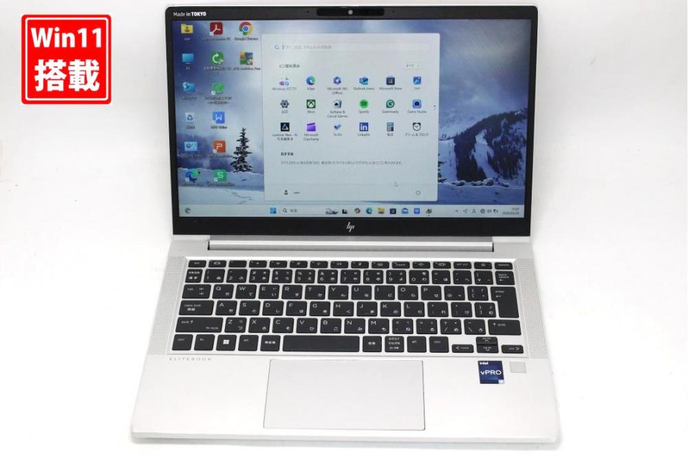中古 フルHD 13.3型 HP EliteBook 630g9 Windows11 10コア 第12世代 i5-1245u 32GB NVMe 256GB-SSD カメラ 無線Wi-Fi6 Office付き 中古パソコン 管:1440s