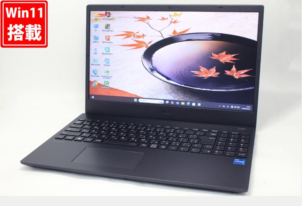 良品 15.6型 NEC VersaPro PC-VRV47F-A Windows11 第11世代 i7-1165G7 16GB NVMe 512GB-SSD カメラ 無線Wi-Fi6 Office付き 中古パソコン 管:1589w