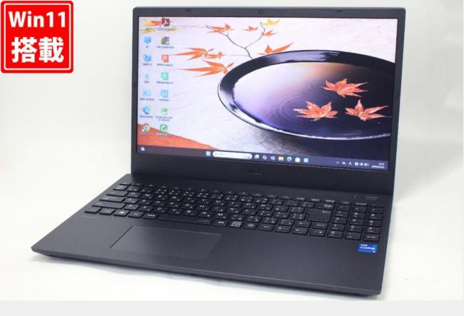 良品 15.6型 NEC VersaPro PC-VRV47F-A Windows11 第11世代 i7-1165G7 16GB NVMe 512GB-SSD カメラ 無線Wi-Fi6 Office付き 中古パソコン 管:1589w