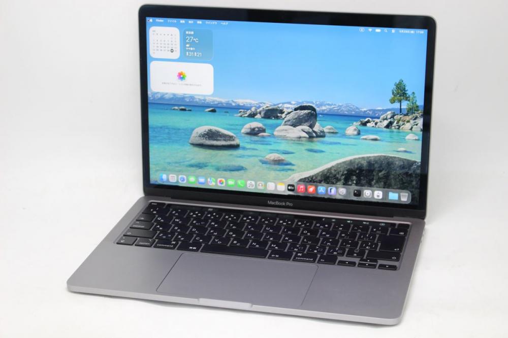 中古 2K液晶 13.3型 Apple MacBook Pro A2251(2020年 Touch Bar) グレー macOS 26 Tahoe(正規Win11追加可) 第10世代 i5-1038NG7 32GB NVMe 1TB-SSD カメラ 無線 中古パソコン 管:1719h