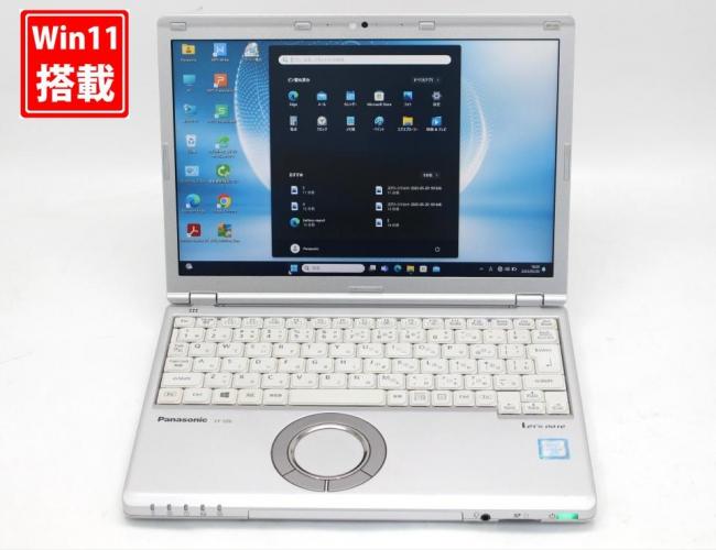 良品 フルHD対応WUXGA 12.1型 Panasonic Let's note CF-SZ6Z Windows11 七世代 i7-7600U 16GB 512GB-SSD カメラ 無線 Office付 中古パソコン 管:1816s