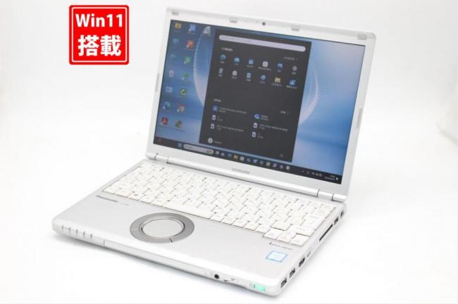 中古良品 フルHD対応WUXGA 12.1型 Panasonic Let's note CF-SZ6Z Windows11 七世代 i7-7600U 16GB 512GB-SSD カメラ 無線 Office付 中古パソコン 管:1003s