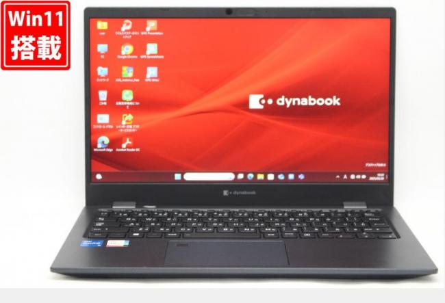 良品 フルHD 13.3型 TOSHIBA dynabook G83 Windows11 10コア 第13世代 i5-1334u 16GB NVMe 512GB-SSD カメラ 無線Wi-Fi6 Office付 中古パソコン 管:1044r