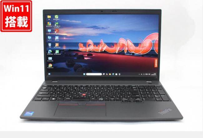 中古美品 フルHD 15.6型 Lenovo ThinkPad L15 Gen3 Windows11 10コア 第12世代 i7-1255U 16GB NVMe 512GB-SSD カメラ 無線Wi-Fi6 Office付 中古パソコン 管:1547w