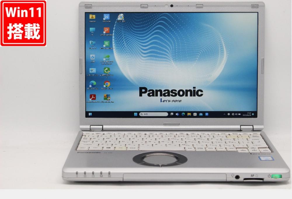 中古良品 フルHD対応WUXGA 12.1型 Panasonic Let's note SZ6 Windows11 七世代 i7-7600u 16GB 512GB-SSD カメラ LTE 無線 Office付 中古パソコン 管:1732r