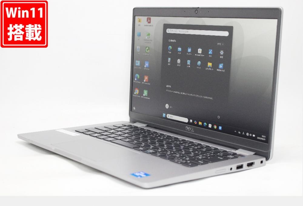 中古美品 フルHD 13.3型 DELL Latitude 5320 Windows11 第11世代 i5-1145G7 8GB NVMe 256GB-SSD カメラ 無線Wi-Fi6 Office付き 中古パソコン 管:1075r