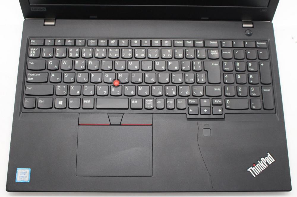  訳有 フルHD 15.6インチ Lenovo ThinkPad L580 Windows11 八世代 i7-8550U 8GB  256GB-SSD カメラ 無線 Office付 中古パソコンWin11 税無