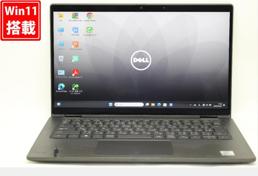 中古良品 フルHD タッチ 13.3型 DELL Latitude 7310 2in1 Windows11 第10世代 i5-10310u 8GB NVMe 512GB-SSD カメラ 無線Wi-Fi6 Office付 中古パソコン 管:1749r
