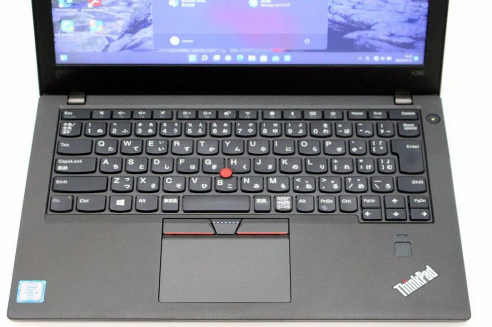  良品 12.5型 Lenovo ThinkPad X270 Type-20K5  Windows11 六世代 i5-6200u 8GB  128GB-SSD カメラ 無線 Office付 中古パソコン 税無