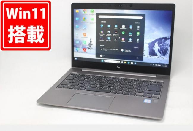 ゲーミングPC 中古 フルHD 14型 HP ZBOOK 14u G5 Windows11 第8世代 i7-8650U 32GB NVMe 512GB-SSD Radeon Pro WX3100 カメラ 無線 Office付き 中古パソコン 管:1153m