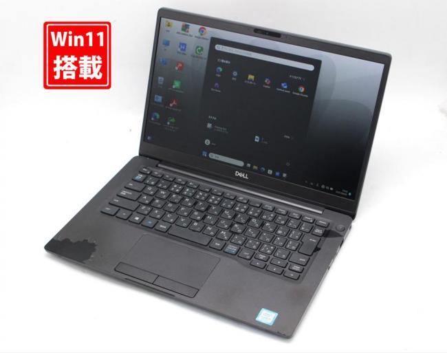 中古良品 フルHD 13.3型 DELL Latitude 7300 Windows11 八世代 i5-8265u 16GB NVMe 512GB-SSD カメラ 無線 Office付 中古パソコン 管:1049s