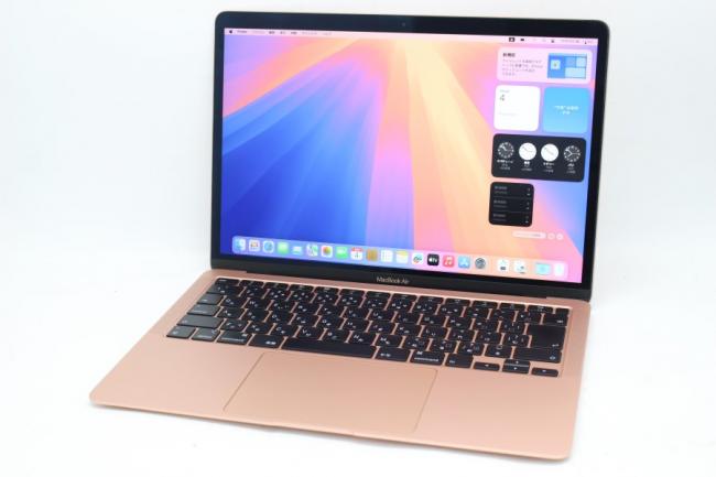 中古良品 2K対応 13.3型 Apple MacBook Air A2179(2020年) macOS Sequoia 15(正規Win11追加可) 第10世代 i5-1030NG7 16GB NVMe 256GB-SSD カメラ 無線 中古パソコン 管:1450m