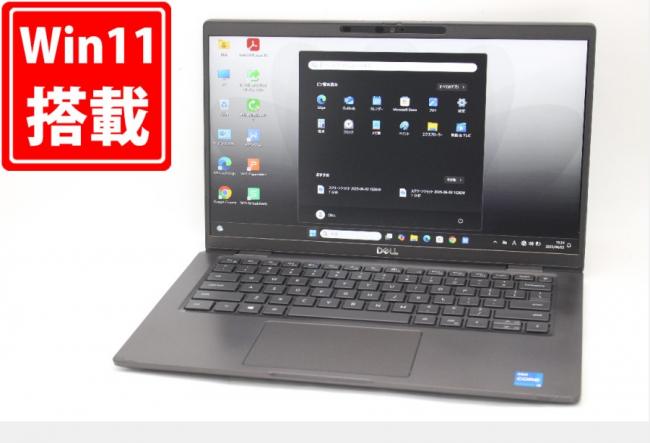 中古 フルHD タッチ 14型 DELL Latitude 7420 Windows11 第11世代 i5-1145G7 16GB NVMe 512GB-SSD カメラ 無線Wi-Fi6 Office付 中古パソコン 管:1620m
