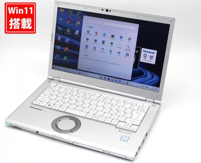良品 フルHD 14型 Panasonic CF-LV7HD4VS Windows11 八世代 i5-8250U 8GB 256GB-SSD カメラ 無線 Office付 中古パソコン 税無 管:1606s
