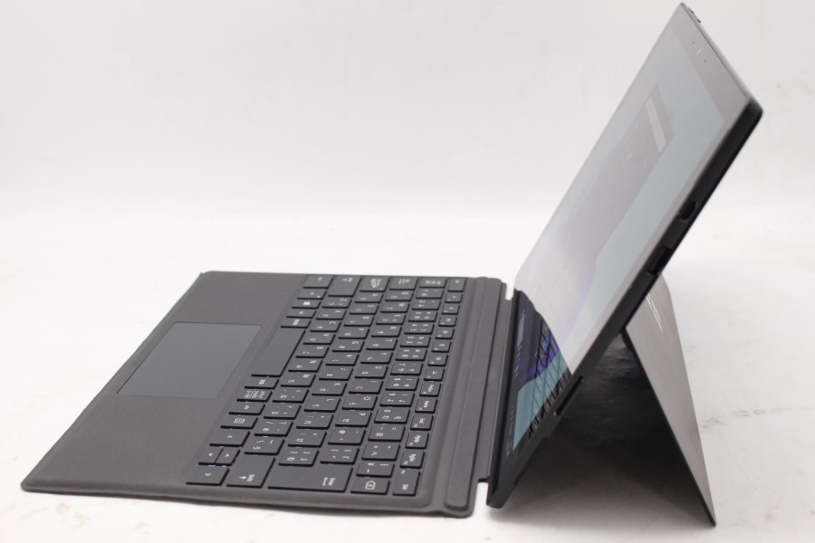 レインボー家電 / 中古 2K対応 タッチ 12.3型 Microsoft Surface Pro 7 Windows11 10世代 i5-1035G4  8GB NVMe 256GB-SSD カメラ 無線 Office付 中古パソコン 管:1818m