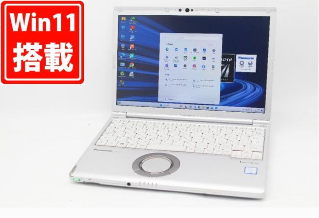 中古 フルHD対応WUXGA 12型 Panasonic CF-SV8T Windows11 八世代 i5-8365U 8GB 256GB-SSD カメラ 無線 Office付 中古パソコン  管:1054m
