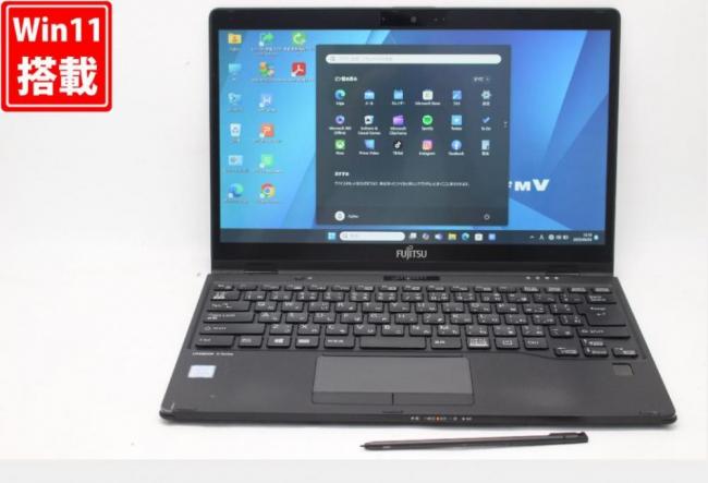 中古良品 フルHD タッチ 13.3型 Fujitsu LIFEBOOK U939XA Windows11 八世代 i5-8365U 8GB 256GB-SSD カメラ 無線 Office付 中古パソコン 管:1318v