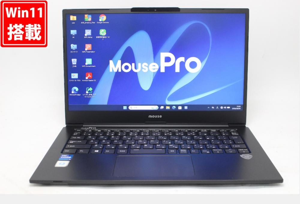 中古 フルHD 14型 MousePro NB420Z Windows11 第11世代 i7-1165G7 16GB 512GB-SSD カメラ 無線Wi-Fi6 Office付き 中古パソコン 管:1532w