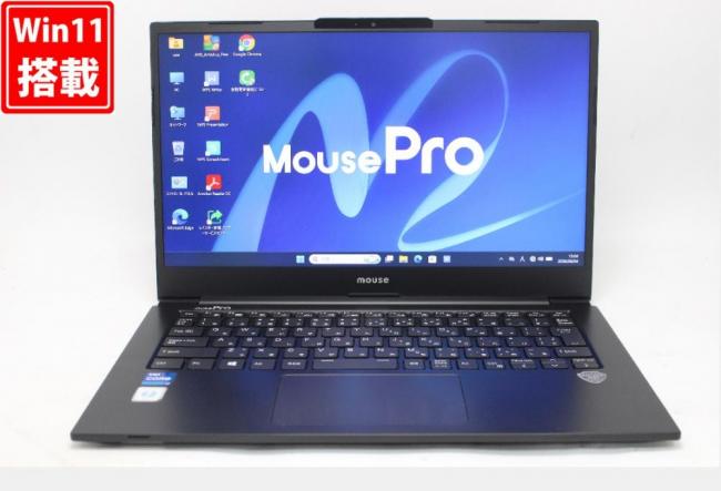 中古 フルHD 14型 MousePro NB420Z Windows11 第11世代 i7-1165G7 16GB 512GB-SSD カメラ 無線Wi-Fi6 Office付き 中古パソコン 管:1532w