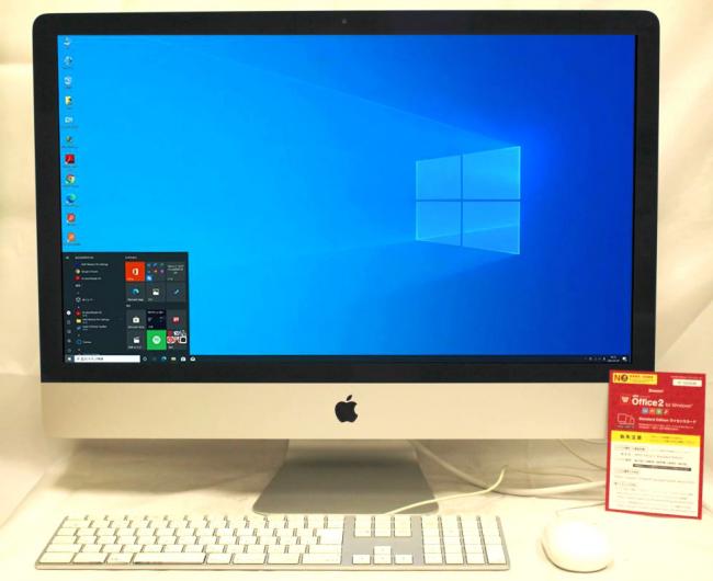送料無料 即日発送 激安 新品SSD-512G 2k対応 27インチ 薄型 Apple iMac A1419 Late 2012 MD095LL/A Win10 + OSX 10.15 三世代i5-3470S 8G カメラ NVIDIA GTX 660M リカバリ有 Office付き 一体型 中古パ