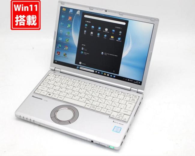 良品 フルHD対応WUXGA 12.1型 Panasonic Let's note CF-SZ6Z Windows11 七世代 i7-7600u 16GB 512GB-SSD カメラ 無線 Office付 中古パソコン 管:1750s