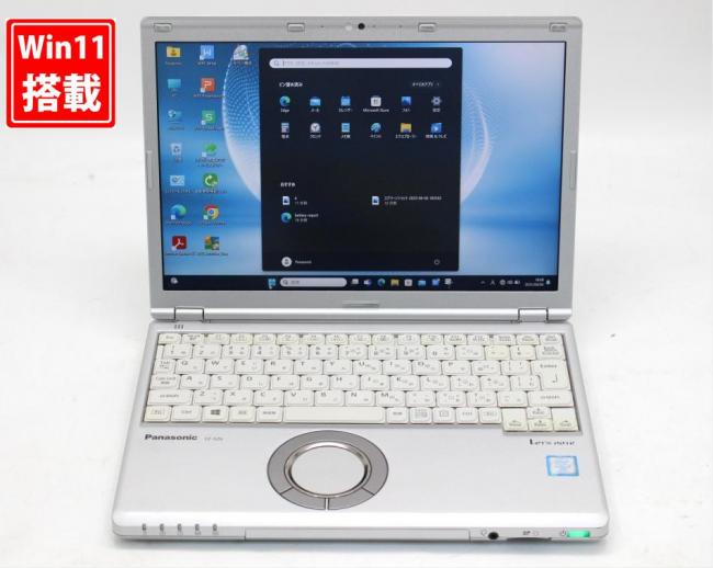良品 フルHD対応WUXGA 12.1型 Panasonic Let's note CF-SZ6Z Windows11 七世代 i7-7600u 16GB 512GB-SSD カメラ 無線 Office付 中古パソコン 管:1833s