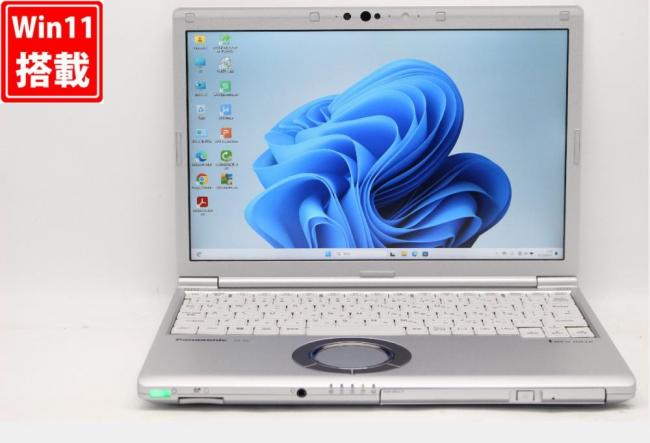 充放電回数4回  美品 フルHD対応WUXGA 12.1型 Panasonic Let's note CF-SV1 Windows11 第11世代 i5-1145g7 16GB NVMe 256GB-SSD カメラ 無線 Office付 中古パソコン 管:0931r