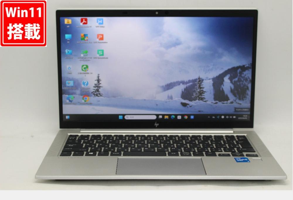 中古良品 フルHD 13.3型 HP ELITEBOOK 830G8 Windows11 第11世代 i5-1145g7 16GB NVMe 256GB-SSD カメラ 無線 Office付 中古パソコン 管:1029r