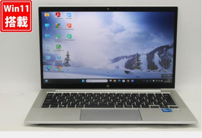 中古良品 フルHD 13.3型 HP ELITEBOOK 830G8 Windows11 第11世代 i5-1145g7 16GB NVMe 256GB-SSD カメラ 無線 Office付 中古パソコン 管:1029r