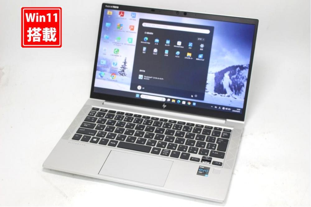 中古 フルHD 13.3型 HP EliteBook 830 G8 Windows11 第11世代 i7-1165G7 16GB NVMe 512GB-SSD カメラ 無線Wi-Fi6 Office付き 中古パソコン 管:1341s