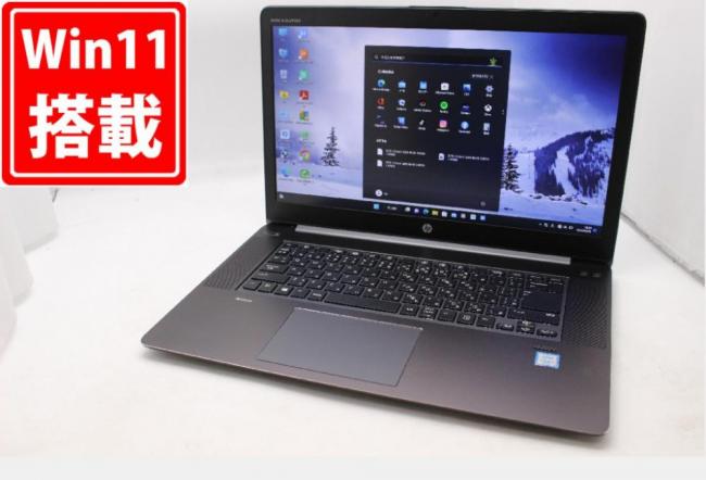 中古 フルHD 15.6型 HP zBook Studio G3 Windows11 六世代 i7-6700HQ 16GB NVMe 512GB-SSD Quadro M1000M カメラ 無線 Office付 中古パソコン