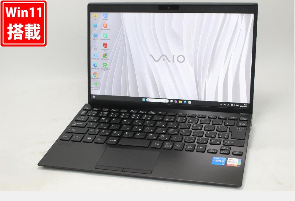良品 フルHD 12.5型 VAIO ProPJ VJPJ22 Windows11 10コア 第12世代 i5-1235U 16GB NVMe 256GB-SSD カメラ 無線Wi-Fi6 Office付き 中古パソコン 管:1815w