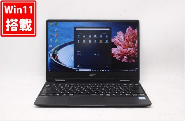 中古 フルHD 12.5型 NEC VersaPro PC-VKV15HZG4 Windows11 八世代 i7-8500Y 8GB 128GB-SSD カメラ 無線 Office付 中古パソコン 管:1808j