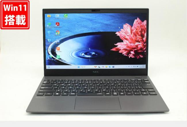 中古 フルHD 13.3型 NEC VersaPro VKT16G-9 Windows11 第10世代 i5-10210U 8GB NVMe 256GB-SSD カメラ 無線Wi-Fi6 Office付 中古パソコン 管:1038w
