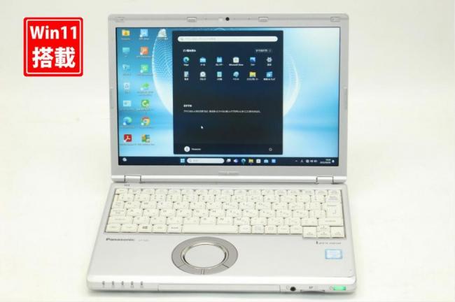 良品 フルHD対応WUXGA 12.1型 Panasonic Let's note CF-SZ6Z Windows11 七世代 i7-7600u 16GB 512GB-SSD カメラ 無線 Office付 中古パソコン 管:1014s