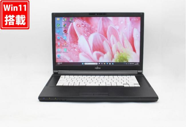 良品 15.6型 Fujitsu LifeBOOK A5510D Windows11 第10世代 i5-10310U 8GB 128GB-SSD カメラ 無線Wi-Fi6 Office付 中古パソコン 管:0949w