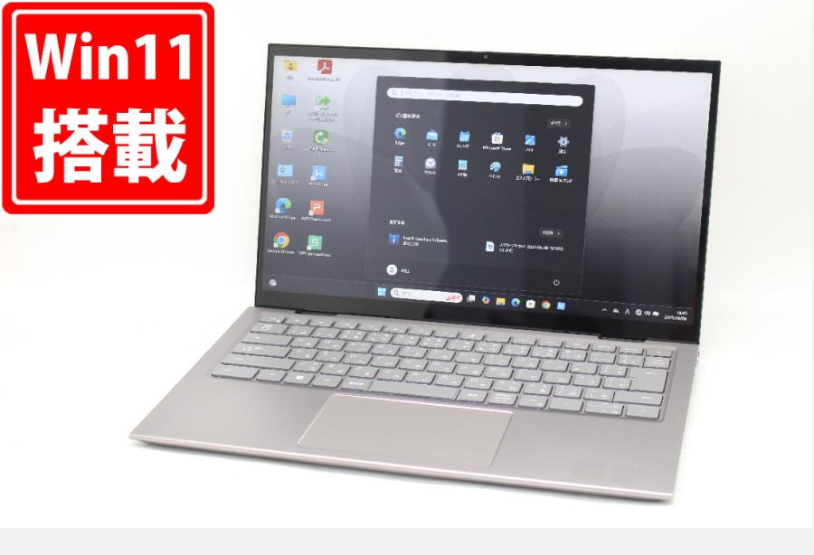 良品 フルHD 14型 DELL Inspiron 5410 2-in-1 Windows11 第11世代 i7-1195G7 16GB NVMe 1TB-SSD カメラ 無線Wi-Fi6 Office付 中古パソコン 管:1029m