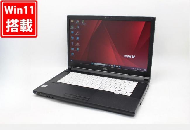 中古良品 15.6型 Fujitsu LifeBOOK A5510D Windows11 第10世代 i5-10310U 8GB 128GB-SSD カメラ 無線Wi-Fi6 Office付 中古パソコン 管:1149w