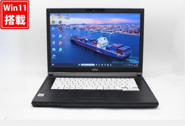 良品 15.6型 Fujitsu LifeBOOK A5510D Windows11 第10世代 i5-10310U 8GB 128GB-SSD カメラ 無線Wi-Fi6 Office付 中古パソコン 管:1159w