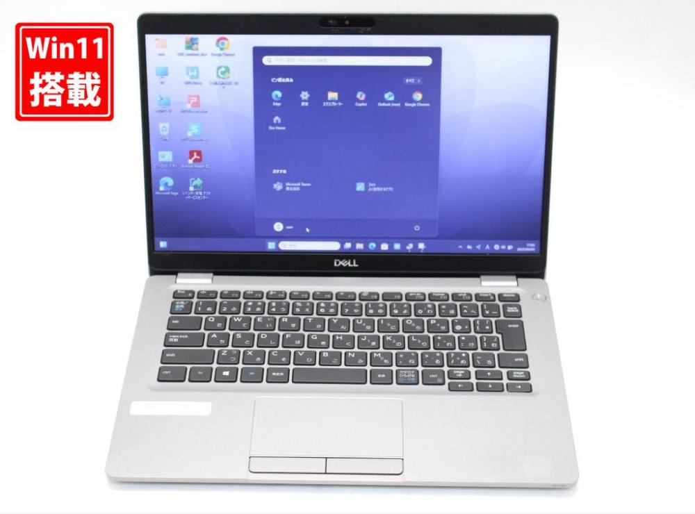 中古 13.3型 DELL Latituda 5310 Windows11 第10世代 i5-10310u 8GB NVMe 512GB-SSD カメラ 無線 Office付 中古パソコン 税無 管:1645s