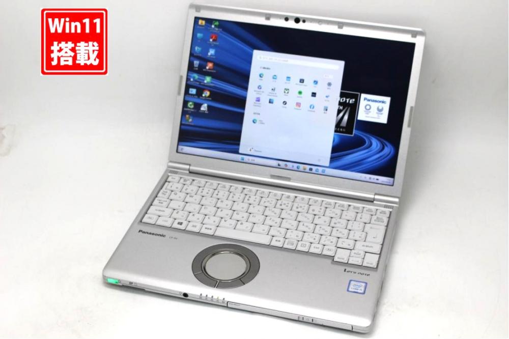 中古 フルHD対応WUXGA 12.1型 Panasonic Let's note CF-SV8KD4VS Windows11 第8世代 i5-8265u 8GB 256GB-SSD カメラ 無線 Office付き 中古パソコン 管:1625s