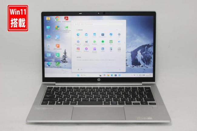 良品 フルHD 13.3型 HP ProBook 635 Aero G7 Windows11 AMD Ryzen 5-4500u 16GB NVMe 256GB-SSD カメラ 無線Wi-Fi6 Office付き 中古パソコン 管:1360k