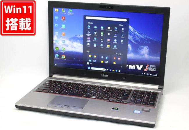 中古 フルHD 15.6型 Fujitsu CELSIUS H770 Windows11 七世代 i7-7820HQ 16GB 512GB-SSD NVIDIA Quadro M1200 カメラ 無線 Office付き 中古パソコン 管:0909h