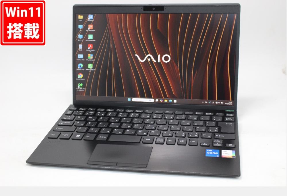 中古 フルHD 12.5型 VAIO ProPJ VJPJ23 Windows11 12コア 第13世代 i5-1340P 16GB NVMe 256GB-SSD カメラ LTE 無線Wi-Fi6 Office付き 中古パソコン 管:1113w