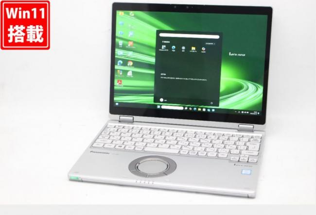 中古 2.8K対応 タッチ 12型 Panasonic Let's Note CF-QV8TFAVS Windows11 八世代 i5-8365U 8GB 256GB-SSD カメラ LTE 無線 Office付 中古パソコン 管:1148v