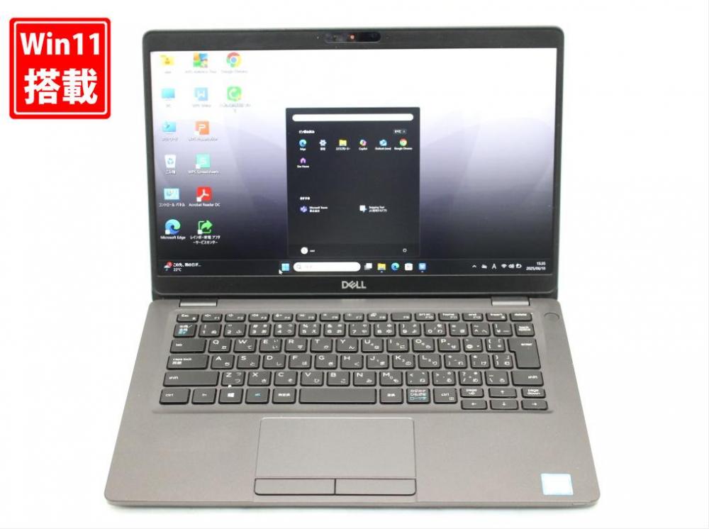 良品 フルHD 13.3型 DELL Latituda 5300 Windows11 八世代 i7-8665U 16GB NVMe 512GB-SSD カメラ 無線 Office付 中古パソコン 管:1512s